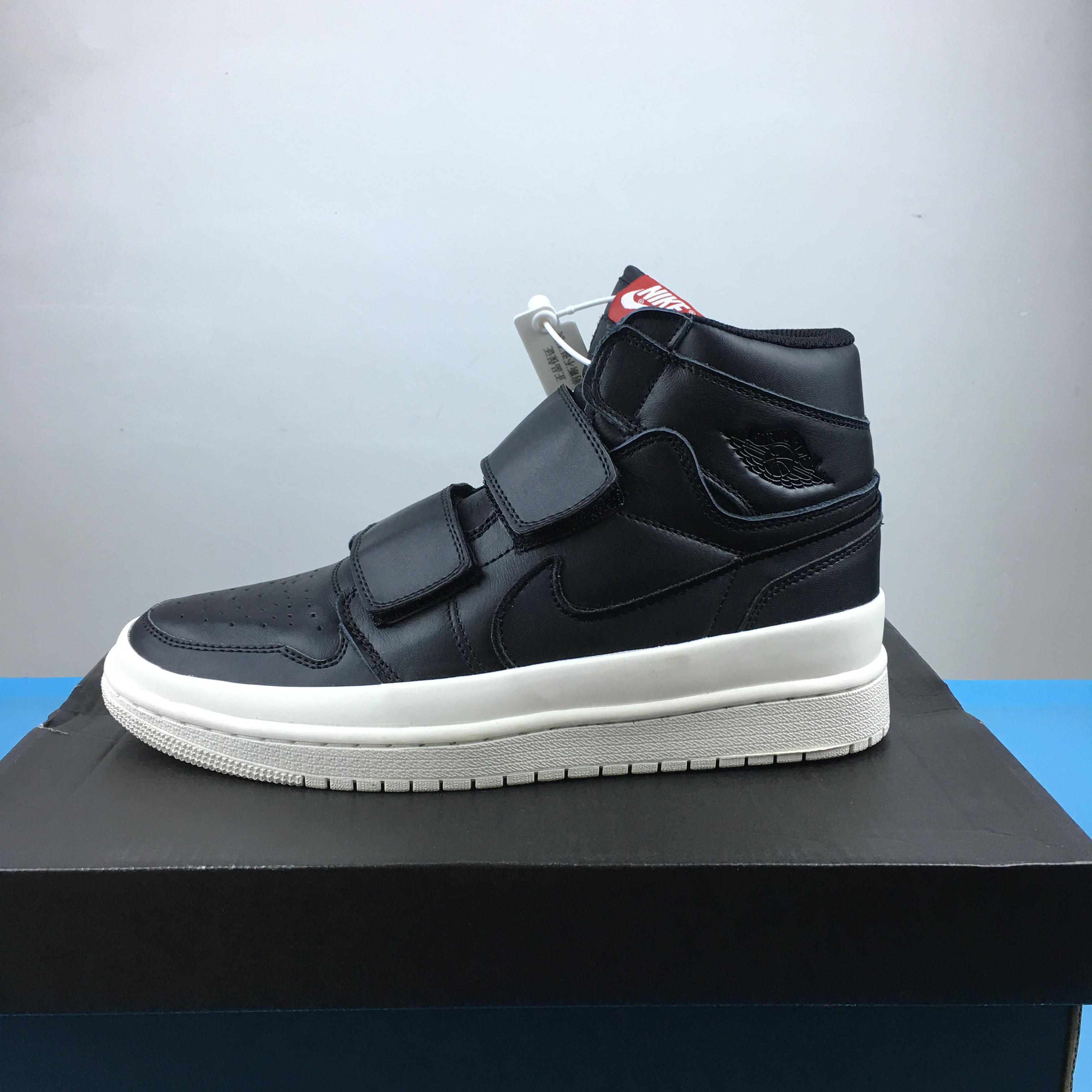 Air Jordan 1 High Double Strap Black White